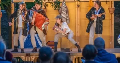 “The Comedy of Errors”, Three Inch Fools at Brighton Open Air Theatre (BOAT)